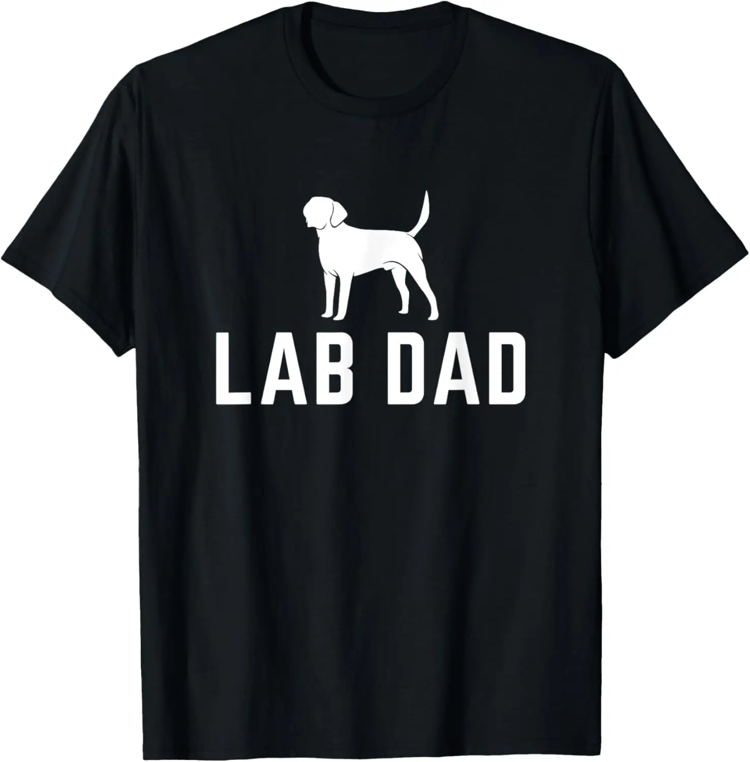 

Vintage Lab Dad Funny Labrador Retriever Dog for men gift T-Shirt