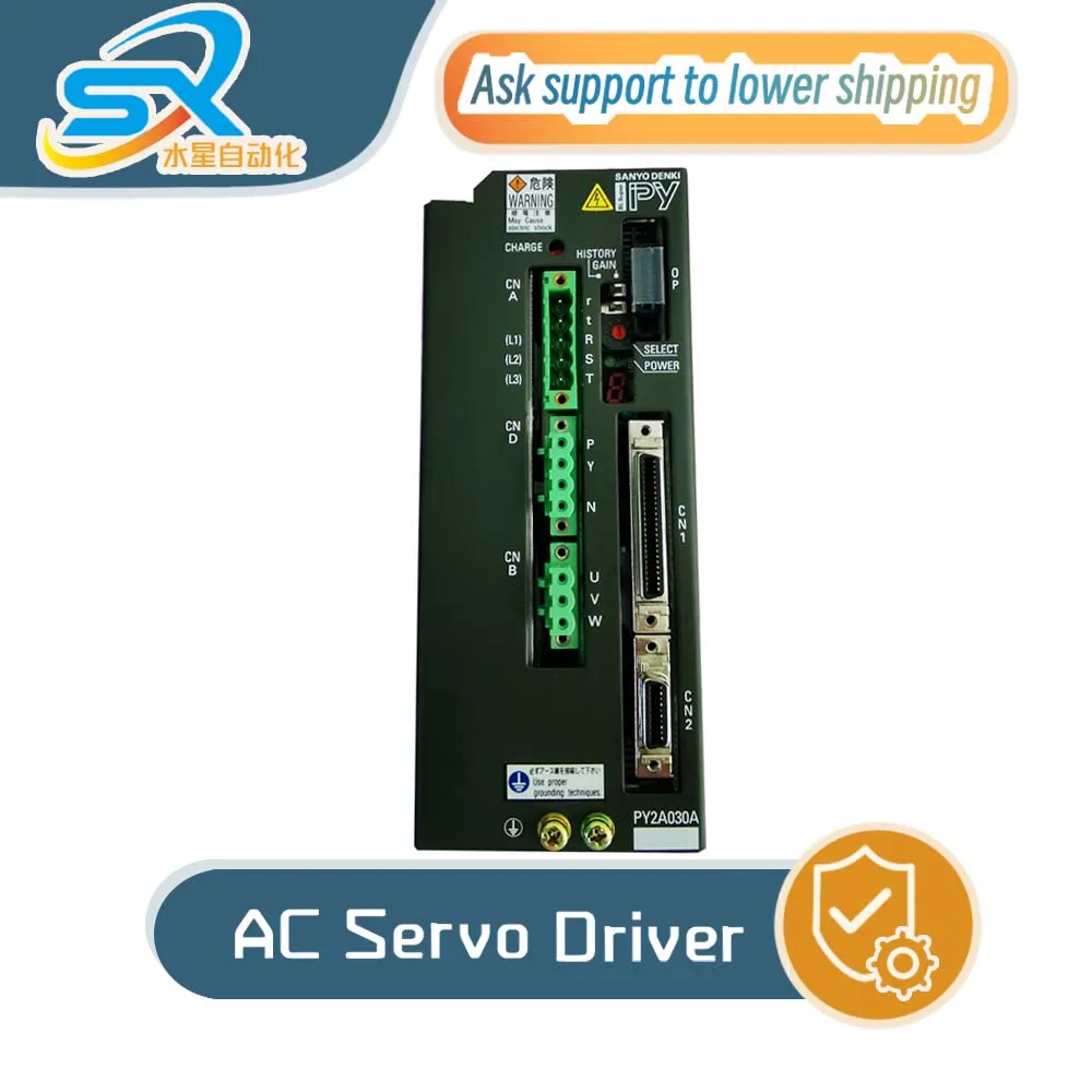 

Сервопривод Sanyo, хорошее состояние PY2A030A3-AL работает хорошо, обращайтесь! Гарантия один год/три месяца.