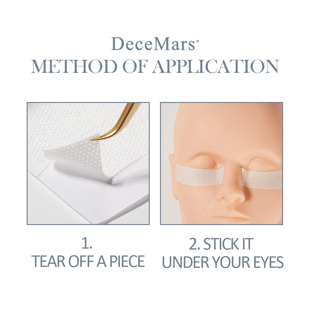 Pre Cut Medical Foam Tape Under Eye Pads for Eyelash Extension（110pcs/pack）