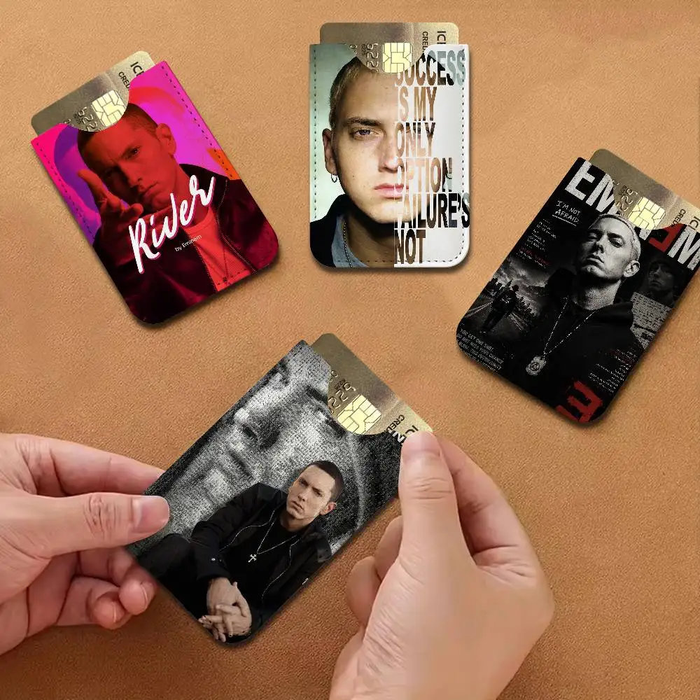 Super Rapper Eminems Card Protect Credit Bank Card Holder Case Slim Wallet Protector for Men Travel Shopping