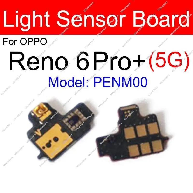 For OPPO Reno 4 5 6 Pro 6Pro Plus 5G Proximity Ambient Light Sensor Flex Cable Small Board Parts