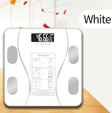 Stable Smart Bluetooth Body Fat Scale Digital Wireless Bathroom Weight Scale Body Composition Analyzer with Smartphone App