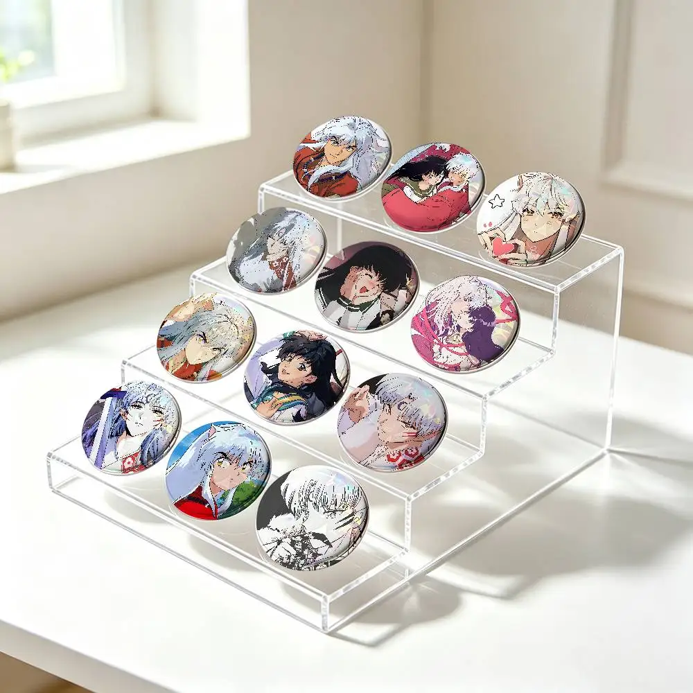 Anime I-Inuyasha Badge Pins For Friend, Backpack, Clothing, Collectible Accessories, Jewelry Gift