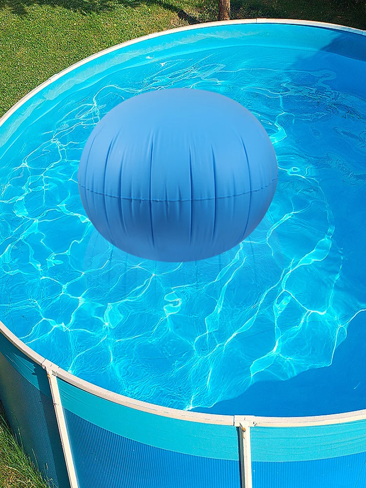Luftkissen für Schwimmbecken zur Winterisierung von oberirdischen Becken, PVC-Rundkissen zum Verschließen des Beckens. – Detail 4