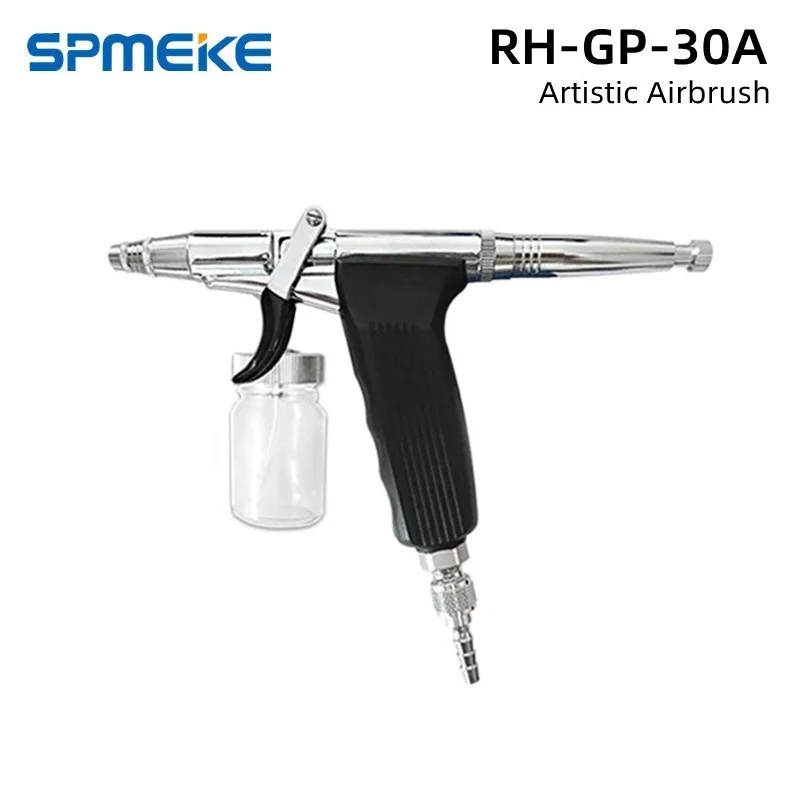 Airbrush SPMEKE Beauty Painting Anti-tattoo RH-GP-30A Easy To Remove wash Airbrush Car Painting Gun Modeling Cake Decorating