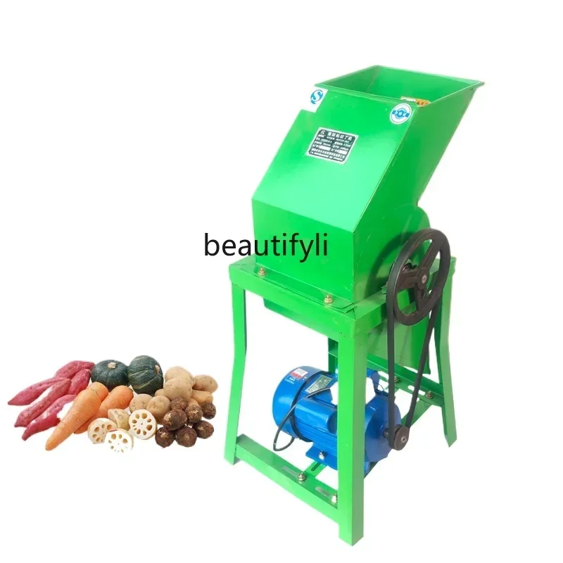 

AY Multifunctional dicer, vegetable cutter, sweet potato shredding, breeding 220v electric feeding chicken, duck, goose and pig