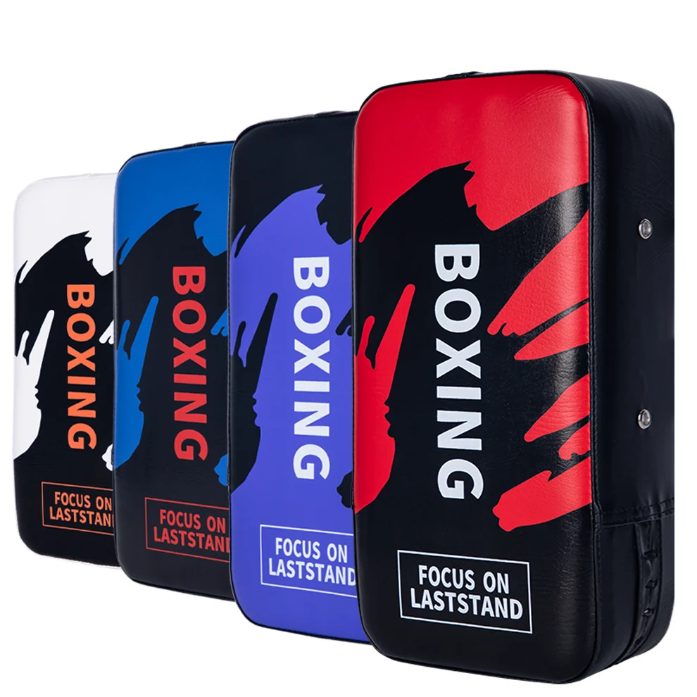 1pcs Punching Bag Boxing Pad Sand Bag Fitness Taekwondo MMA Hand Kicking Pad PU Leather Training Gear Muay Thai Foot Target