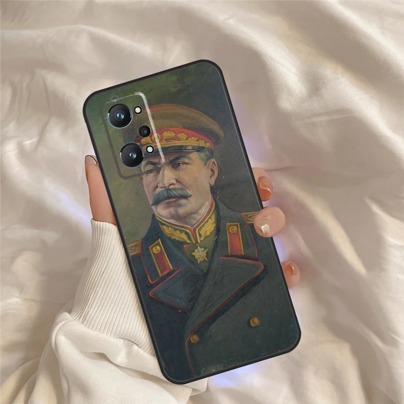 Stalin For Realme C55 C35 C33 C31 C30 C25 C21Y C15 C11 GT Neo 5 3 2 Realme 9 10 11 Pro Plus Case