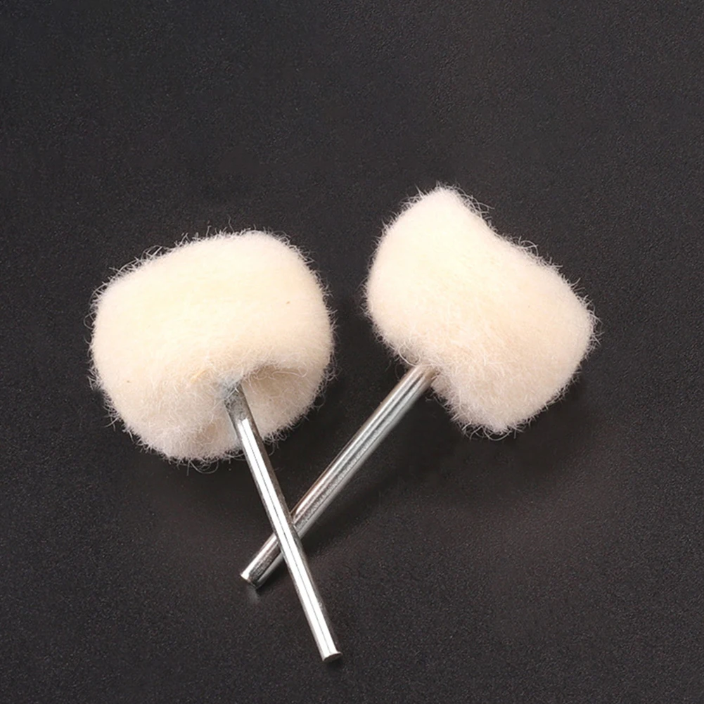 

Wool Polishing Brush Grinding Head 5PCS Crafts For Removing Rust Jewelry Replacement Shank 2.35mm High Quality