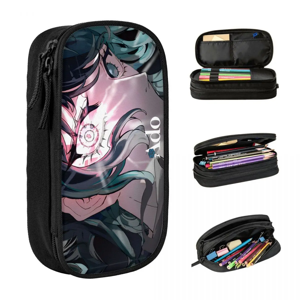 

Ado WORLD TOUR 2025 Hibana Storage Organizers Women's For Makeups Print Makeup Pouch Travel Portable Funny Cosmetic Bags