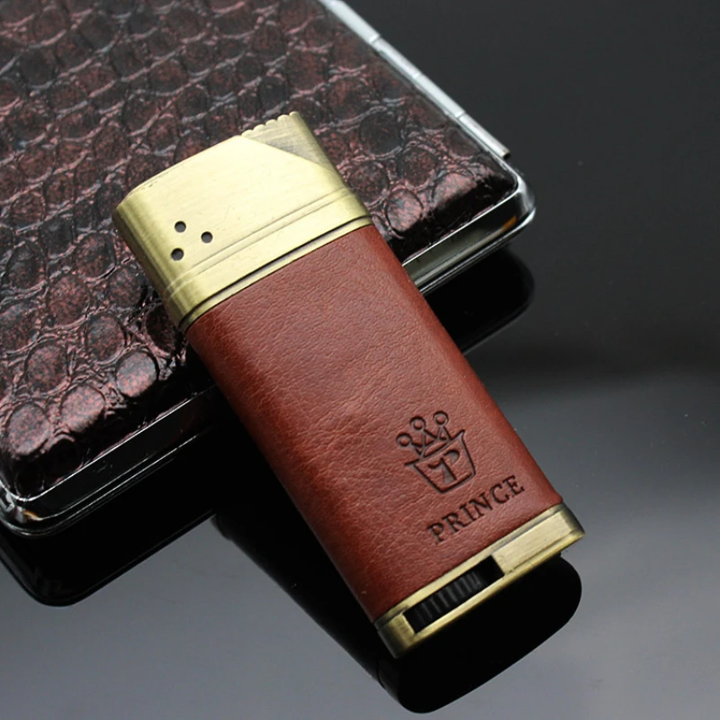 Gas butano caldo metallo antivento turbo torcia accendino accendisigari portatile esterno antivento sigaro accendino ad alta fiamma regali da uomo