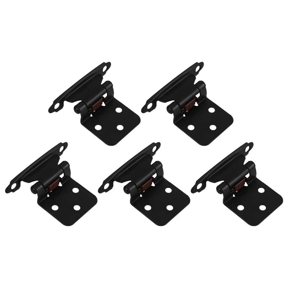 

1 set RV Hinges 1/2 Half Overlay Semi Concealed Heavy Duty Steel Camper Gate Closer Self Closing Flat Door Hidden Design Thick