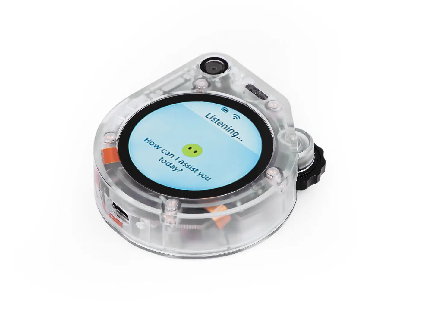 Picture 4: SenseCAP Watcher XiaoZhi AI Device Voice Assistant Smart Home,LLM, Camera,Face Recognition Visual Wake-Up,Multilingual,ESP32S3