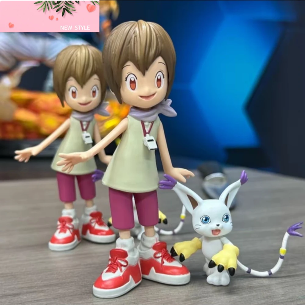 

Аниме Digimon Adventure Yagami Hikari Рисунок Tailmon Фигурки ПВХ Статуя Коллекция Модель Игрушки Подарки