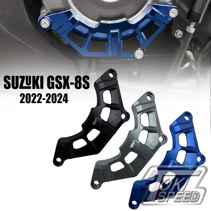 Motorcycles Engine Cylinder Cover Head Protection Clutch Guards NEW For SUZUKI GSX-8S GSX8S GSX8R GSX-8R 2022 2023 2024 22-24