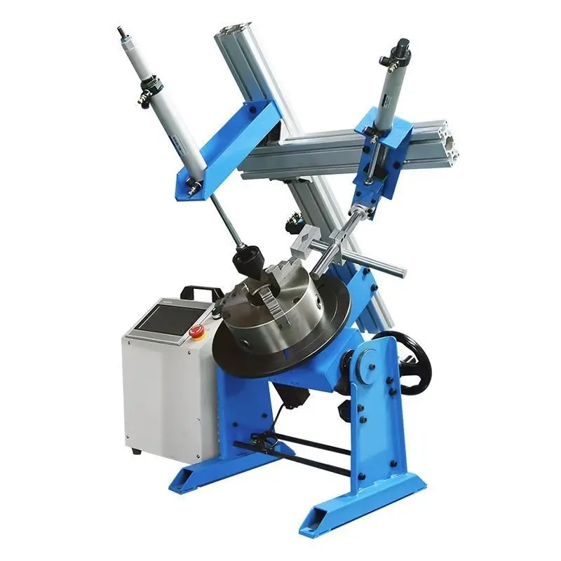 Automatic welding positioner gas shielded welding machinery factory turntable argon arc welding touch