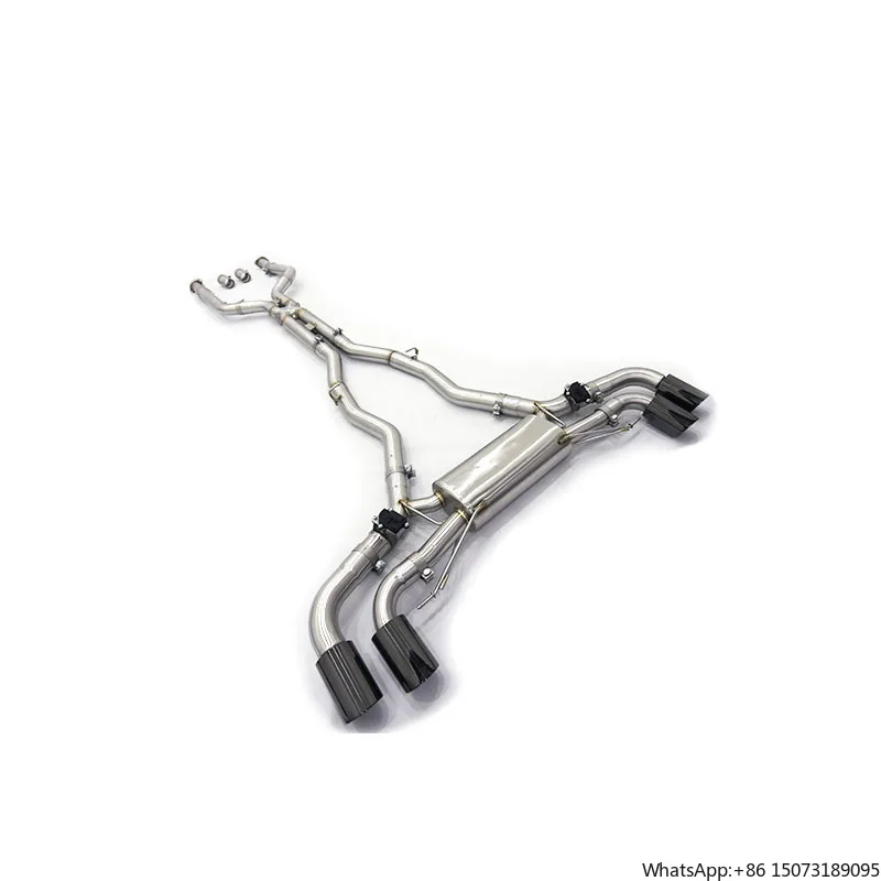 

Тюнинг Высокопроизводительная выхлопная система Valvetronic Catback из нержавеющей стали 304 для выхлопных систем X5M/X6M F95/F96 4.4T 2020-2024