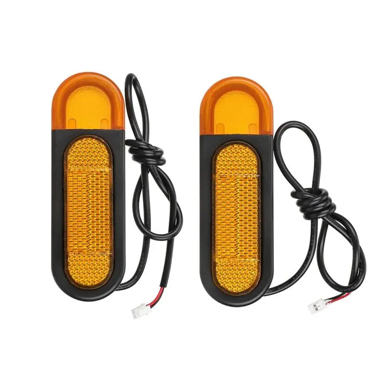 

ABHY-LED Rear Turn Signal With Reflective Strap Night Reflector For Smartgyro K2 Electric Scooter Tail Light Lamp Parts
