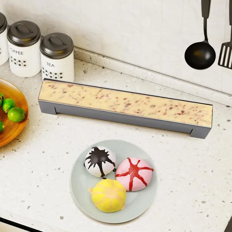 Picture 3: Bread Baking Pan U-Shape Toast Box Stainless Steel Cake Mold Baking Bread Loaf Pan Long Heat Resistant Cake Roll Forming Machine