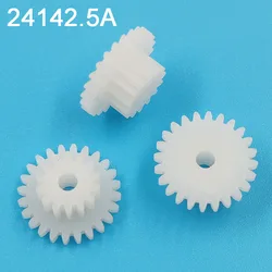 24142.5A 0.5M Gear 13mm Diameter 24 Teeth + 14 Teeth  POM Plastic Pinion 2.5MM Motor Shaft Toy Parts Wheels 24+14T