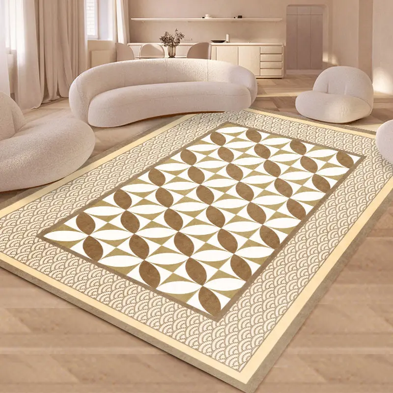 Geometric Printed Carpet Living Room Large Area Rugs Carpet Modern Home Living Room Decoration Bedroom Washable Floor Lounge Rug