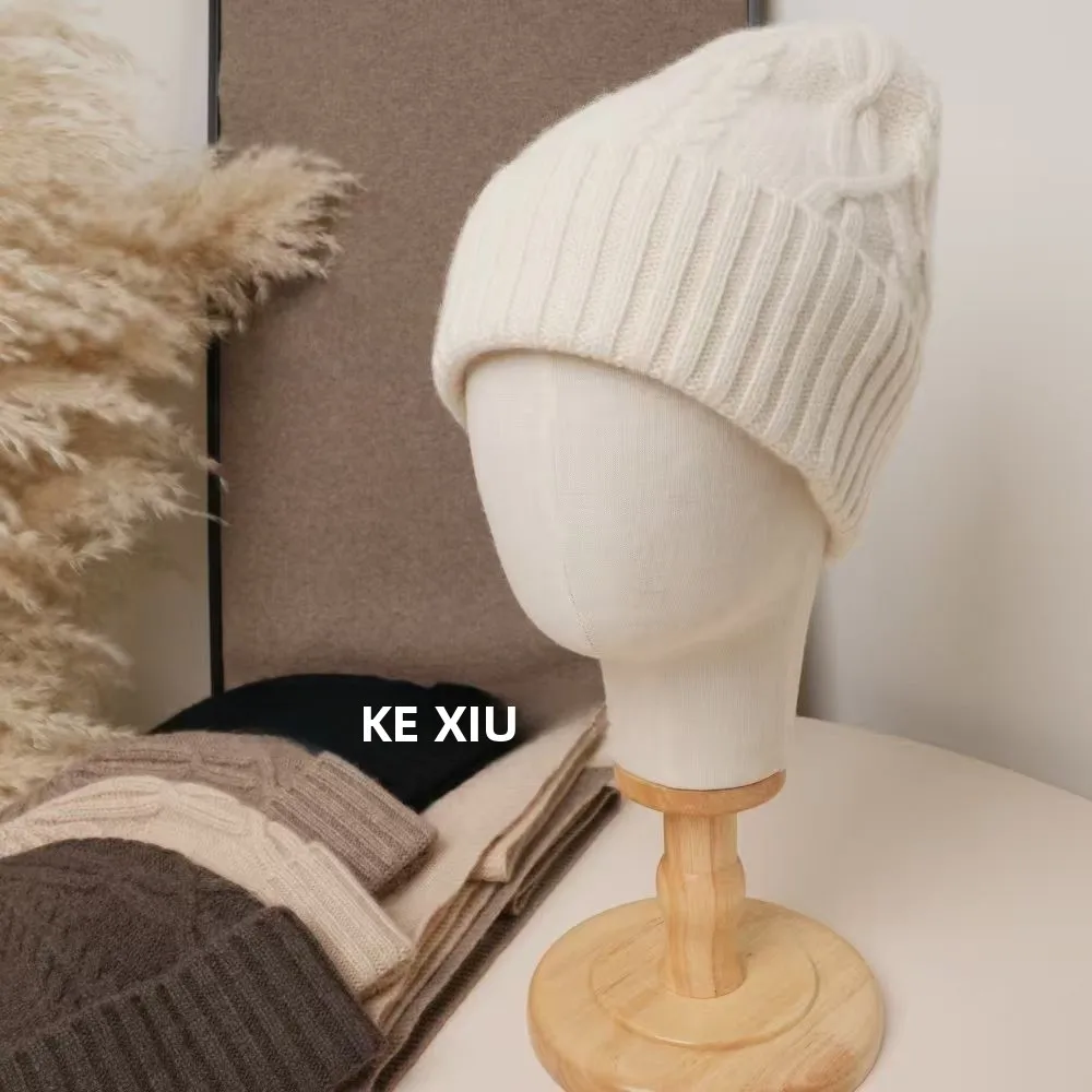 bonnet-en-cachemire-double-tricote-epaissi-pour-femme-et-jeune-femme-design-ajoure-a-dessus-rond-bonnet-tricote-chaud-accessoire-de-mode-hivernal