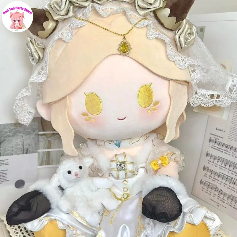 

Identity ⅤAlice DeRoss Memory Attributes 40cm Sitting Posture Plush Doll Body Dress Up Anime Doujin Kawaii Plushies Gift