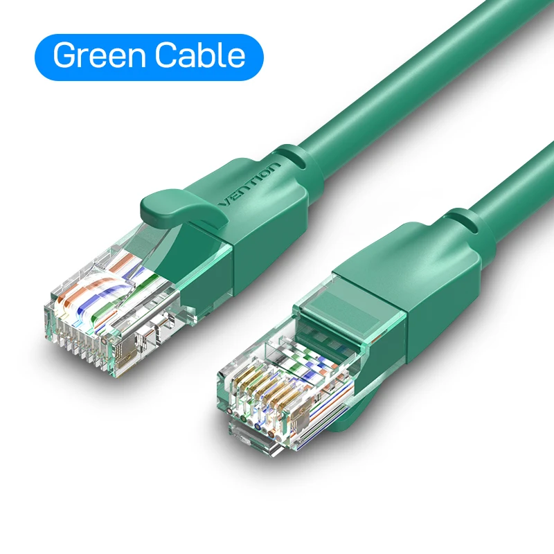 Vention Ethernet-Kabel, Cat 6-Netzwerkkabel, 4 gedrehtes Paar, Patchkabel, Internet, UTP, Cat6, LAN-Kabel für Laptop, Router, Ethernet, RJ45