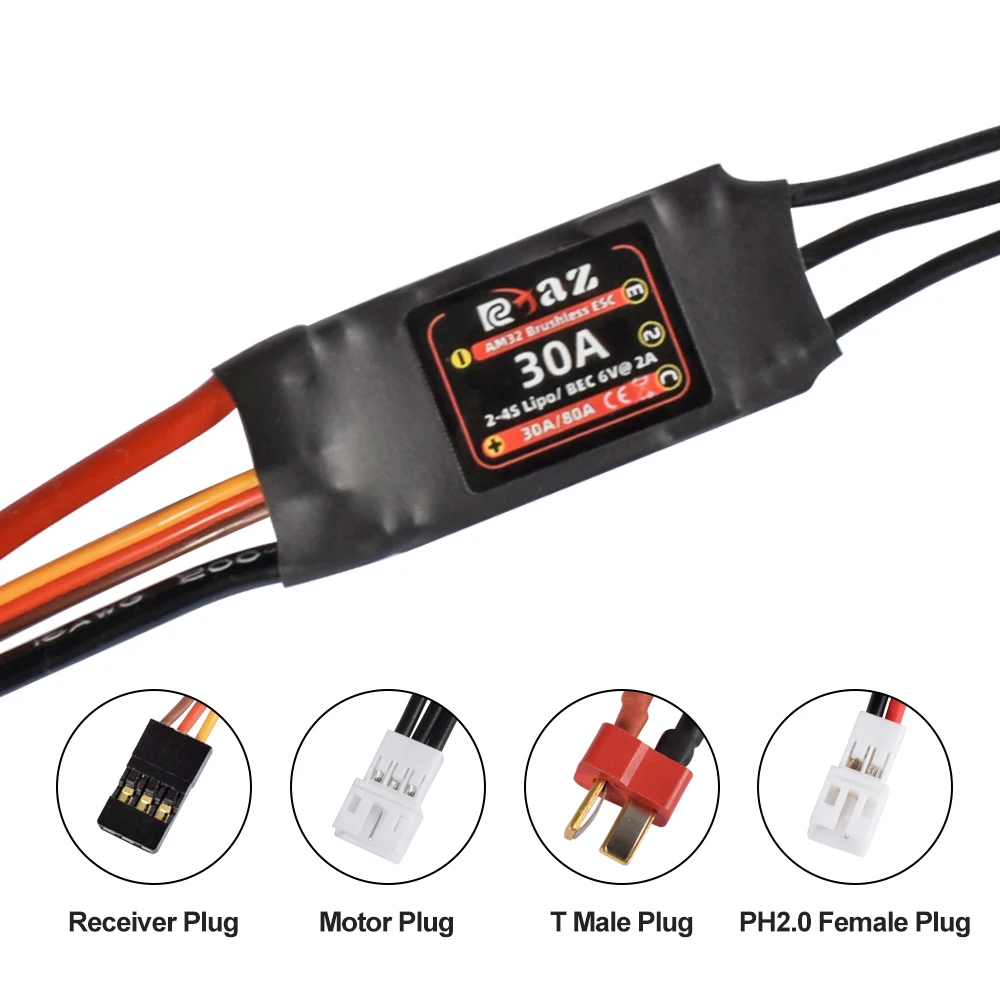 9IMOD Borstelloze ESC Motor Combo AM32 30A ESC 2204 Motor Voor RC 1/18 1/24 SCX24 Crawler Auto