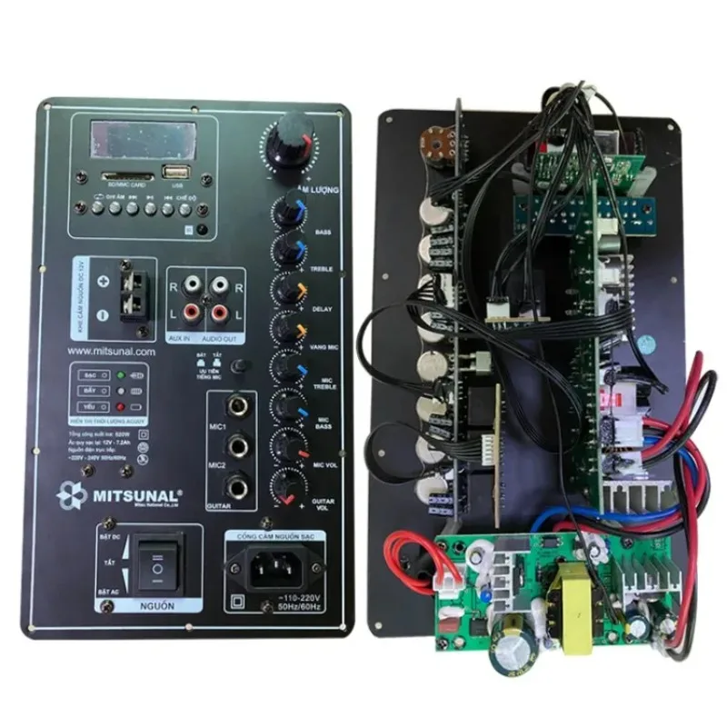 

Amplifier Board Portable Rod Mobile Speaker Repair Special 12V, 220V/150W High-power Bluetooth Power
