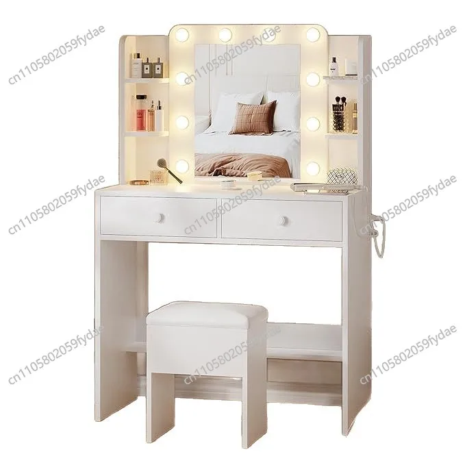 Vanity panel furniture modern minimalist style bedroom beautiful and practical