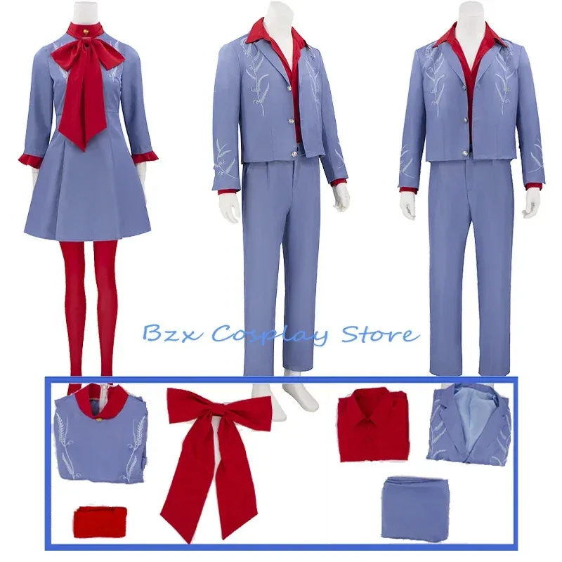 

Anime Bruno Cosplay Game Die With A Smile Gaga Dress Uniform Suit Halloween Party Costume Mars Outfit for Woman Man