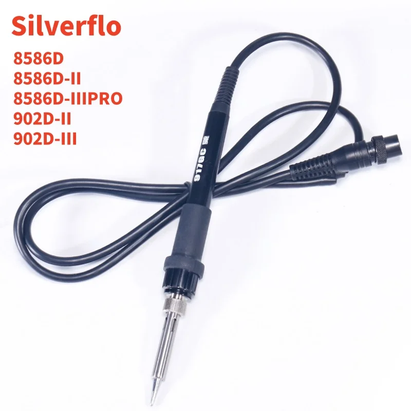 

Silverflo 8586D-II Soldering Handle 8586D-IIIPRO 902D-II 902D-III 917GC Iron Handle Replacement Part