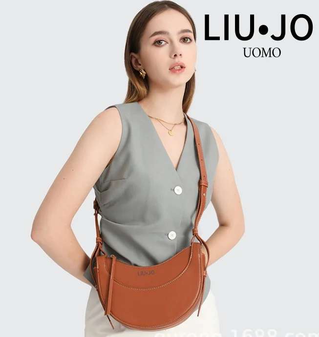 Luxury brand LIU JO Handbags Y2K Females Casual Commute Bags Women Metal Buckle Flap Square Shoulder Bags Ladies Messenger Bags