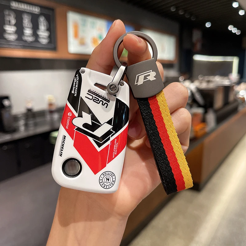 

Чехол для ключей автомобиля VOLKSWAGEN VW для моделей VW Volkswagen/Polo/Tiguan/Passat B5 B6 B7/Golf 7 MK/Jetta, защитный держатель для ключей, накладка на ключ