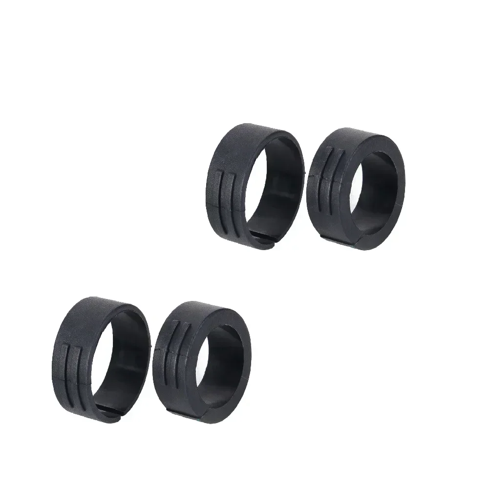 4Pcs Bicycle Front Mount Gasket Bicycle Handlebar Washer Ring 31.8/ 25.4mm For Garmin Gauge Stand Washer Rubber Ring Gauge Stand