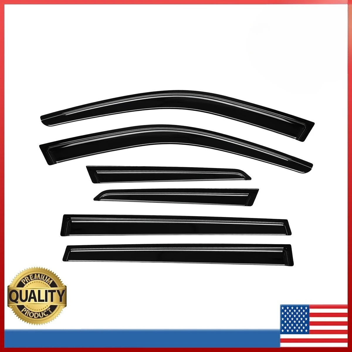 

Дефлекторы окон (ветровики) для Toyota Grand Highlander 2024-2025: защита от дождя и ветра