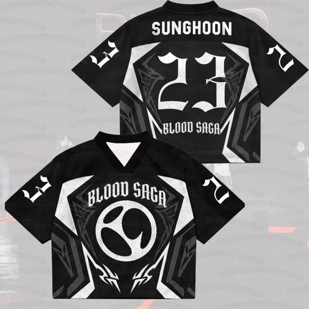 Sommer Herren Damen Fan-Geschenk Final Stage Blood Saga Trikot Fanshirts Kurzarm Casual 2026 World Tour T-Shirt Tops – Detail 5
