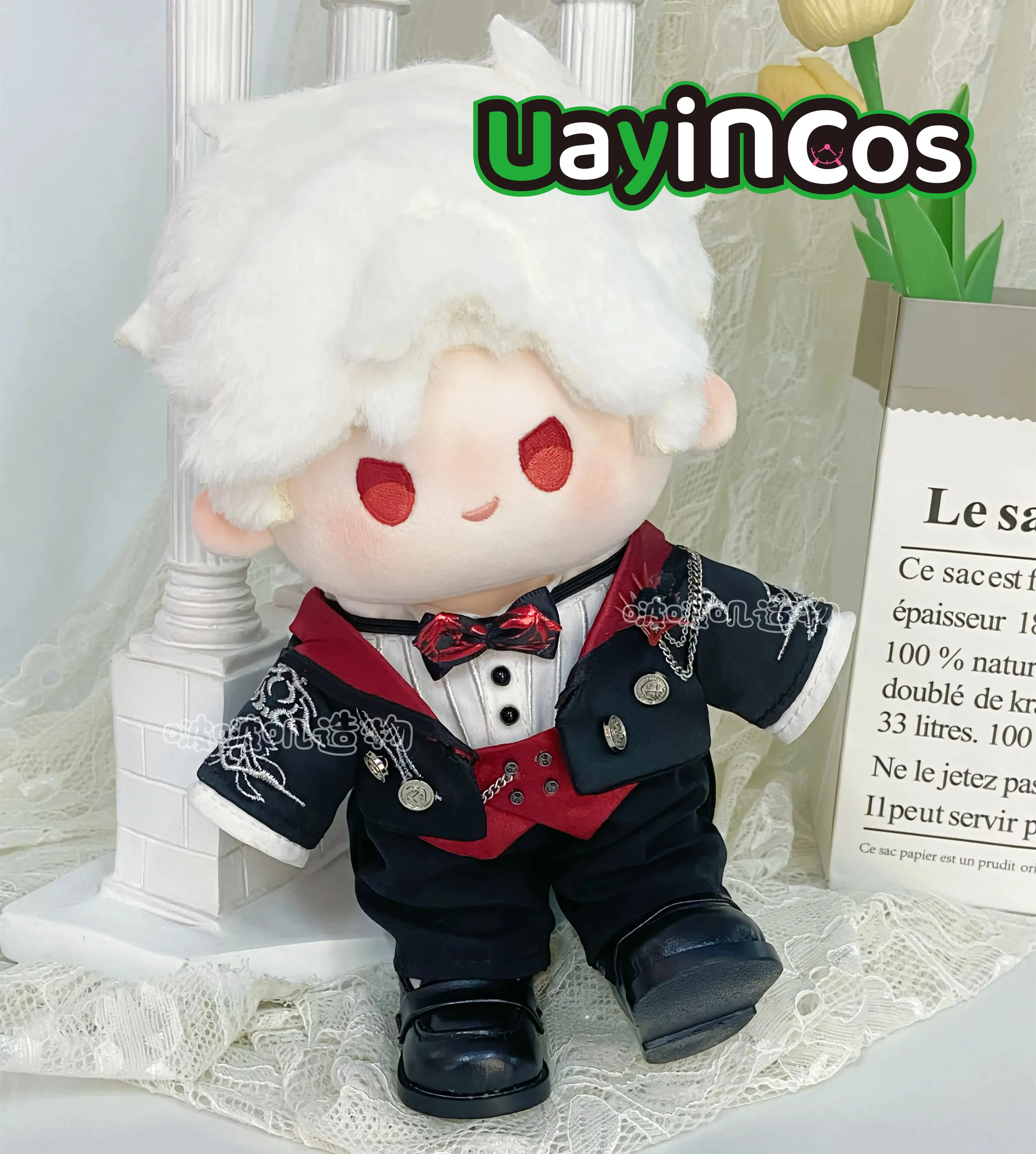 

20cm 40cm Doll Clothes Love and Deepspace Sylus Wedding Birthday Clothing Suit Stuffed Plushies Doll Anime Game Toy Kids Gi