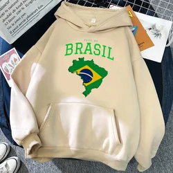 brazil hoodies male graphic y2k aesthetic men clothing hoddies Korea