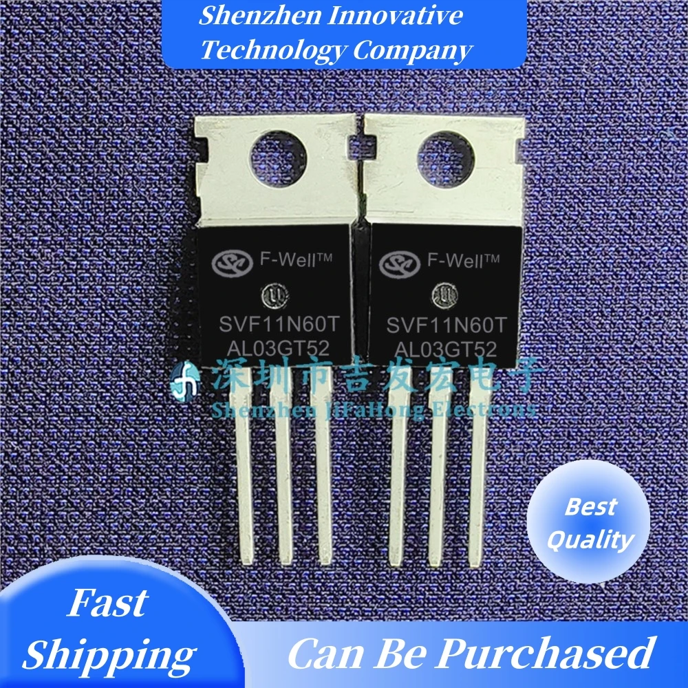 10PCS SVF11N60T  11A 600V TO-220 MOS Best Quality   Fast Shipping