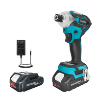 21V Max Brushless Cordless Impact Driver Kit Electric Screwdrivers 1/4-Inch Hex Impact Driver with 2.0Ah Battery and Charger