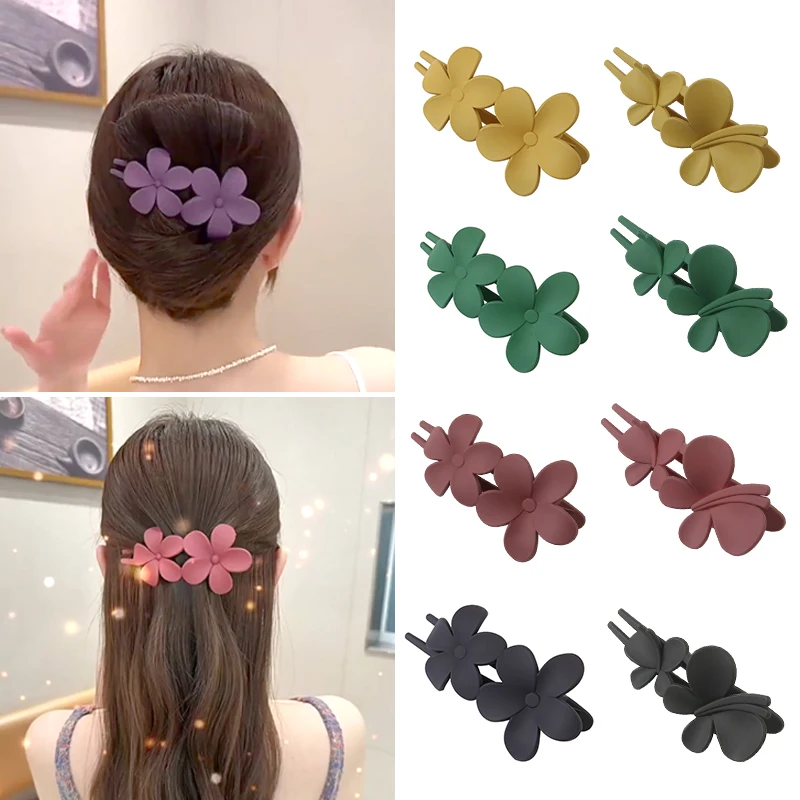 Women's High-end Fashion Back Of The Head Hair Artifact Butterfly Clip Duckbill Clip Straight Clip Headdress Hair Accessories