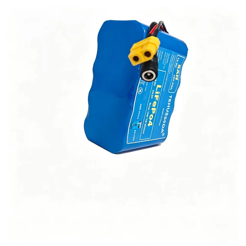 Lifepo4 Battery Pack 12.8V 8Ah 26650-4S2P  with BMS for Electric Boats Drones Toy Cars Etc Uninterruptible Power Supply view 4
