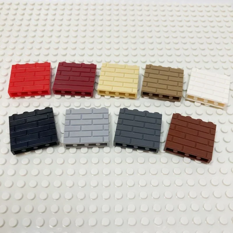 120 SZTUK Klocków Ścianka z Klocków Małe Elementy Klocków Model Miasta Akcesoria do Budowania Prezent dla Dzieci