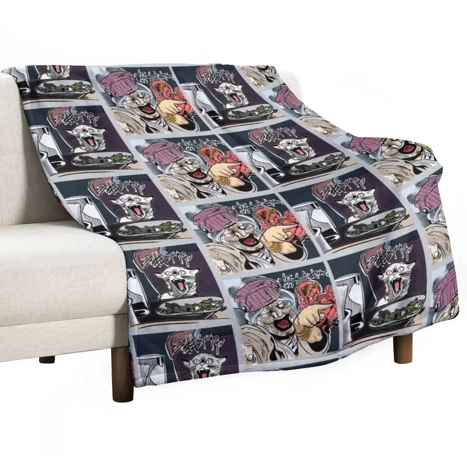 Jojo Refrence Throw Blanket Sofa Quilt Thin Beach Multi-Purpose Decorative Beds Soft Big Blankets