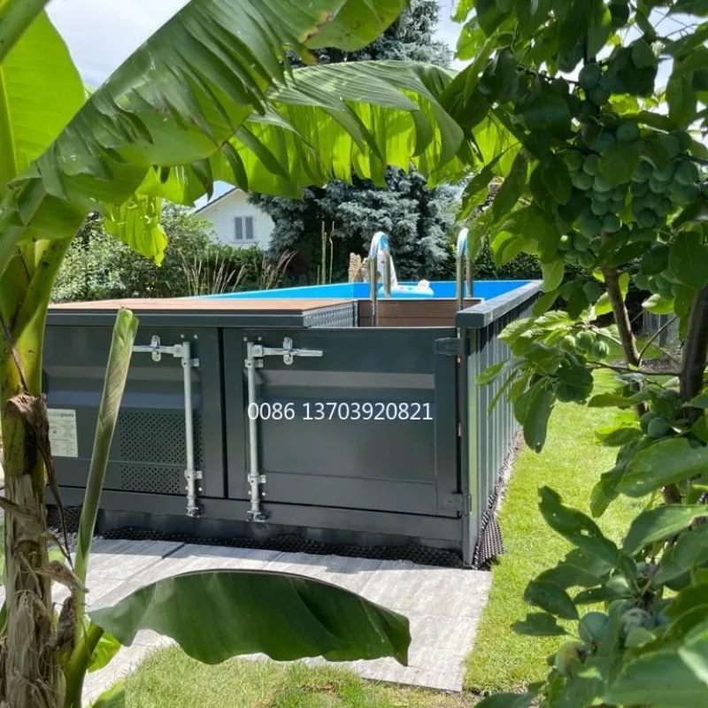 Jet Nozzle Machine Lane Rope in Jacuzzi System 6 Meter Large Inflatable Adult Swimming Pool for Outdoor