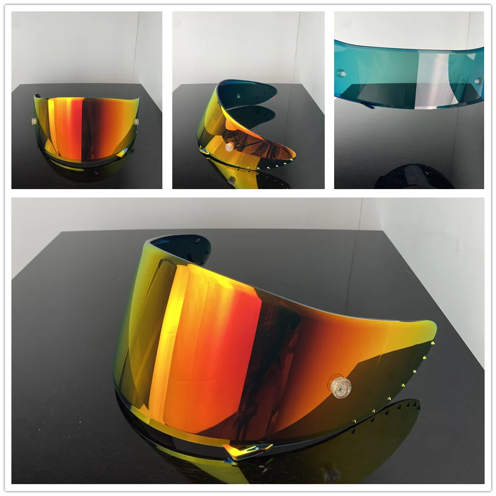 Motorcycle Helmet Visor for SHOEI X14 Z7 CWR1 RF1200 Xspirit NXR Helmet Shield Lens Casco Moto Accessories Face Shield Sunshield