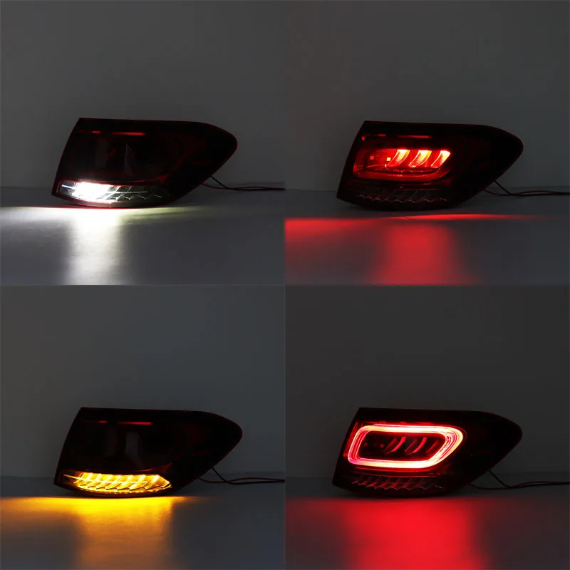 For Mercedes-Benz GLC Class W253 GLC200L GLC260L GLC300L 2020 2021 LED Car Tail Light Assembly Stop Brake Light Turn Signal Lamp