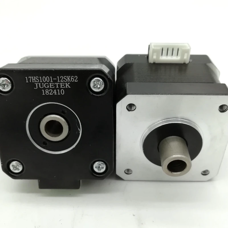 

1pc Nema17 Hollow Shaft Stepper Motor Bore Diameter 6.2mm Shaft Length 12mm 17HS1001-12K62